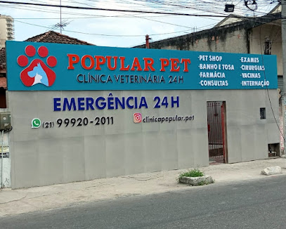 Veterinária Popular Pet 24H em São Gonçalo - RJ