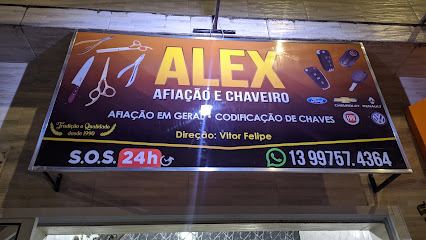 Alex afiador e Chaveiro em Guarujá - SP