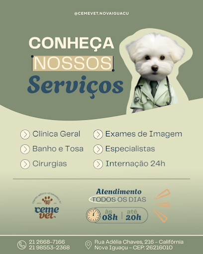 CEMEVET - Centro Médico Veterinário em Nova Iguaçu - RJ