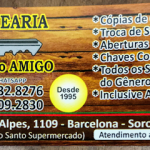 Imagem ilustrativa da empresa Chavearia do Amigo em Sorocaba - SP