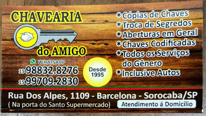 Chavearia do Amigo em Sorocaba - SP