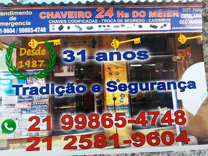 Imagem ilustrativa da empresa chaveiro 24 horas no meier em Rio de Janeiro - RJ