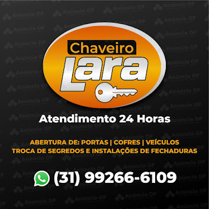 Chaveiro 24horas Lara Cristina em Belo Horizonte - MG