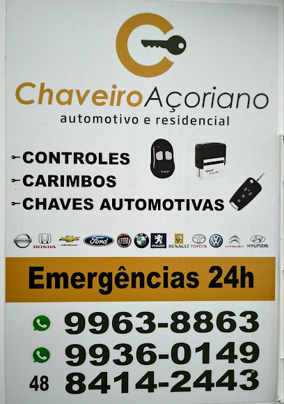 Chaveiro Açoriano em Florianópolis - SC