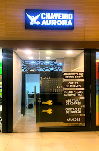 Chaveiro Aurora | Chave Codificada | Fechaduras | Cofres em Londrina - PR