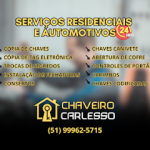 Imagem ilustrativa da empresa Chaveiro Carlesso em Porto Alegre - RS