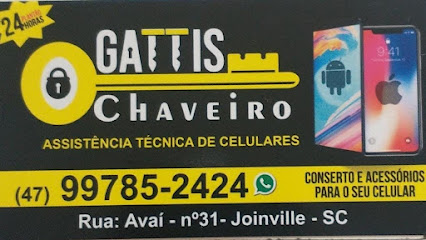 Chaveiro e Assistencia Gattis em Joinville - SC