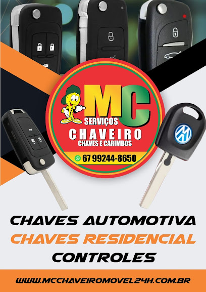 CHAVEIRO E CARIMBOS MC em Campo Grande - MS