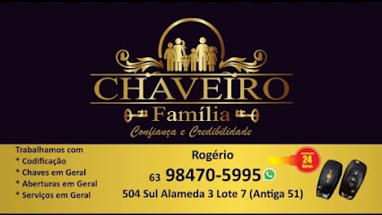 Imagem ilustrativa da empresa Chaveiro Familia em Palmas - TO