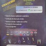 Imagem ilustrativa da empresa Chaveiro Jasmim em Nova Iguaçu - RJ
