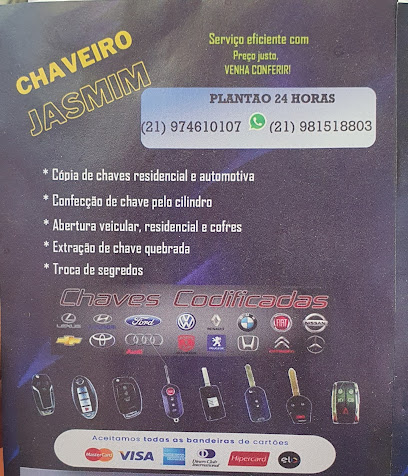 Chaveiro Jasmim em Nova Iguaçu - RJ