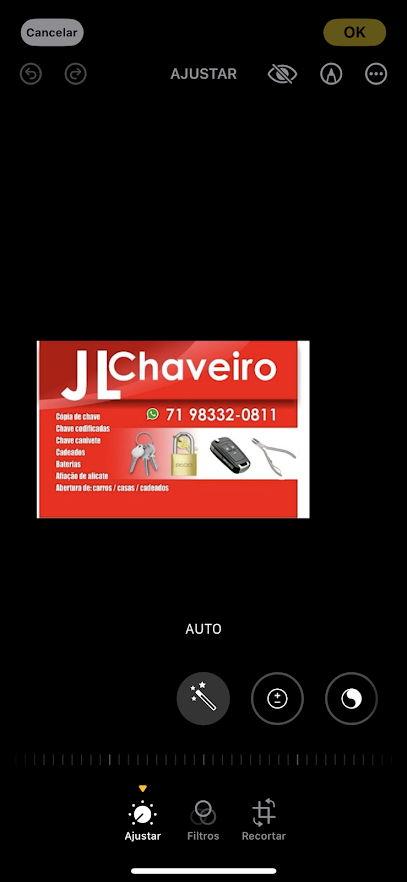 Imagem ilustrativa da empresa Chaveiro jl em Camaçari - BA