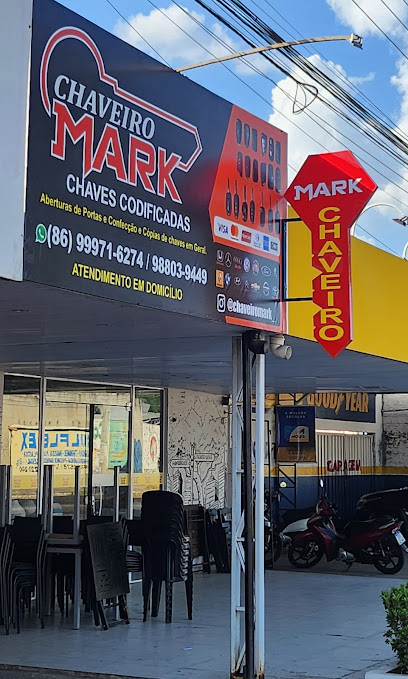 Chaveiro Mark - chaves codificadas em Teresina - PI