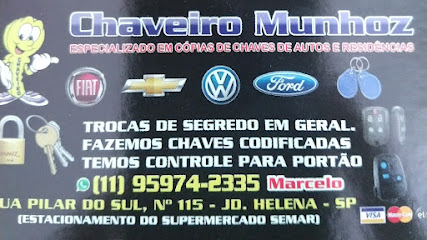 chaveiro munhoz em São Paulo - SP