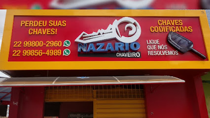 Chaveiro NAZARIO 24h NAZÁRIO Chaves e Reparos em Campos dos Goytacazes - RJ