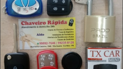 Chaveiro Rapida em Curitiba - PR