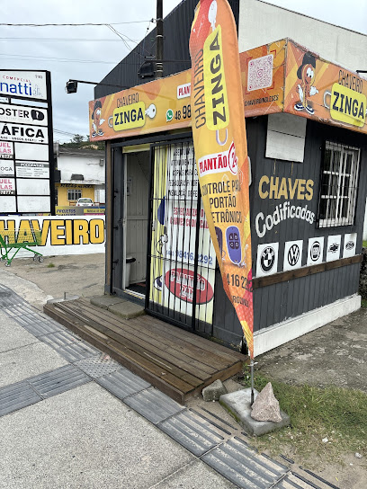 Chaveiro Zinga ingleses 24hrs em Florianópolis - SC