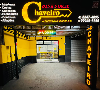 Chaveiro Zona Norte Plantão 24 Horas em Londrina - PR