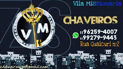 Imagem ilustrativa da empresa Chaveiros VM em São Paulo - SP