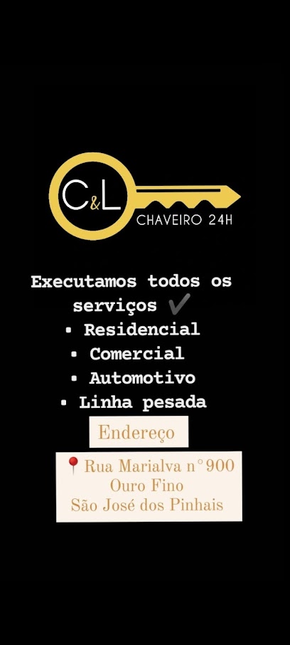 C&L Chaveiro 24 Horas em São José dos Pinhais - PR