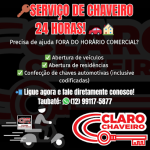 Imagem ilustrativa da empresa Claro Chaveiro - Centro Taubaté em Taubaté - SP