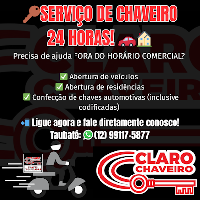 Imagem ilustrativa da empresa Claro Chaveiro - Centro Taubaté em Taubaté - SP