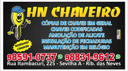 HN Chaveiro em Ribeirão das Neves - MG