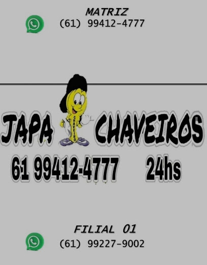 Japa Chaveiros em Brasília - DF
