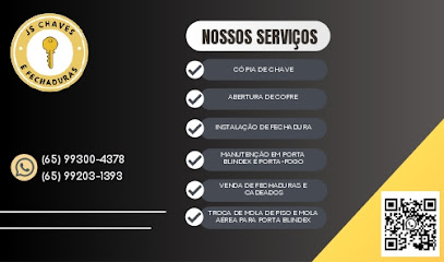 Imagem ilustrativa da empresa JS CHAVES E FECHADURAS em Cuiabá - MT