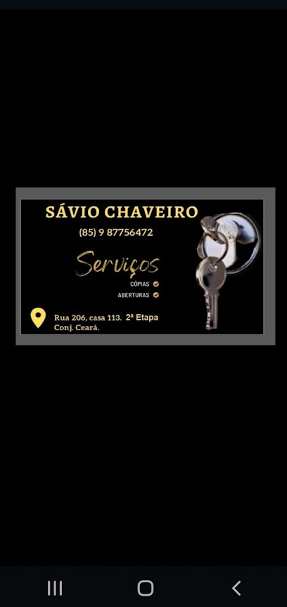 Sávio Chaveiro em Fortaleza - CE