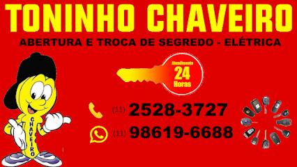 Toninho Chaveiro 24 Horas em São Paulo - SP