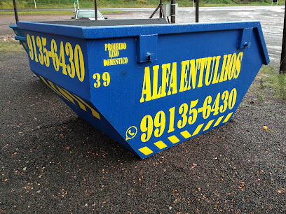 ALFA ENTULHOS - Caçambas  em Pato Branco - PR