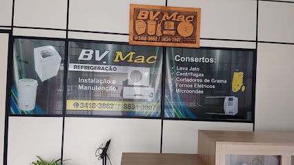 Bv Mac refrigeração instalação de infraestrutura de ar condicionado, ar condicionado máquina de lavar roupa microondas em Joinville - SC