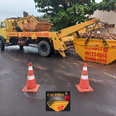 Caçamba 10: Retirada de Entulho e pós obras em Três Lagoas - MS