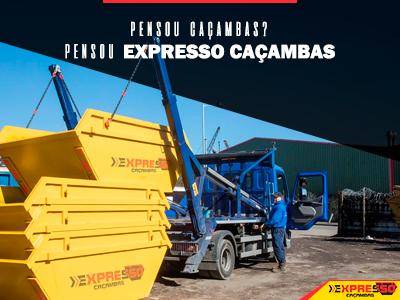 Expresso Caçambas - Aluguel de Caçambas Estacionárias em Joinville - SC