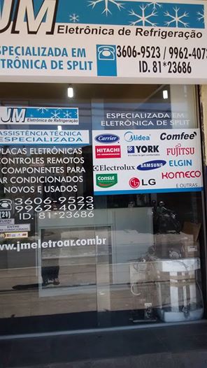 Jm eletrônica de refrigeração em São Gonçalo - RJ