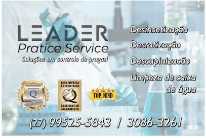 Leader Pratice Service - Dedetização em Serra - ES