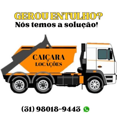 Locação de Caçamba Caiçara em Belo Horizonte - MG
