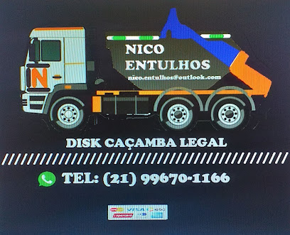 Nico Entulhos - Caçambas  em Rio de Janeiro - RJ