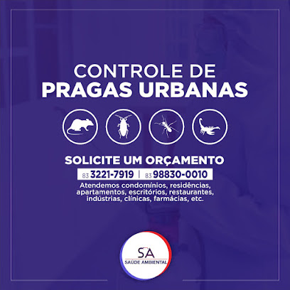 Imagem ilustrativa da empresa SA Saúde Ambiental Controle de Pragas em João Pessoa - PB