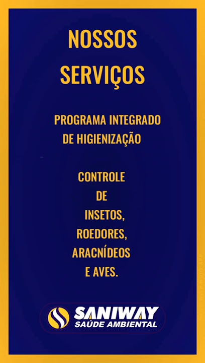 SANIWAY CONTROLE DE PRAGAS em Juiz de Fora - MG