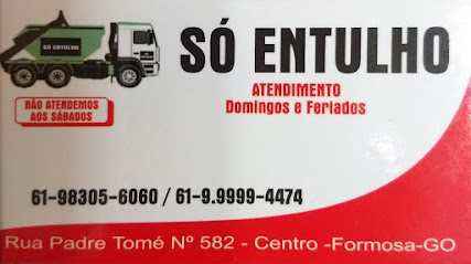 Só Entulho - Caçambas em Formosa - GO