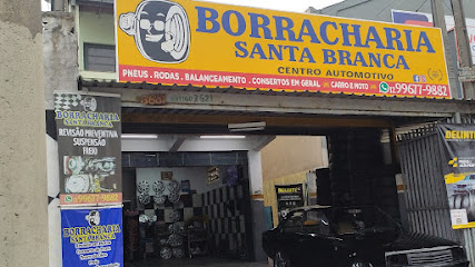 Borracharia e auto center Santa Branca, Pneus, Suspensão, Alinhamento em São José dos Campos - SP