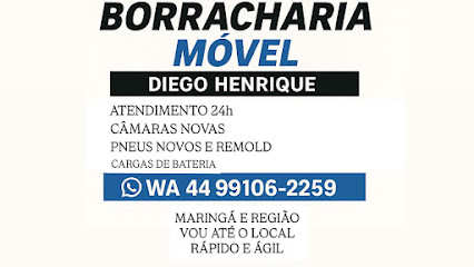 Borracharia Móvel 24h - Motorcycle em Maringá - PR
