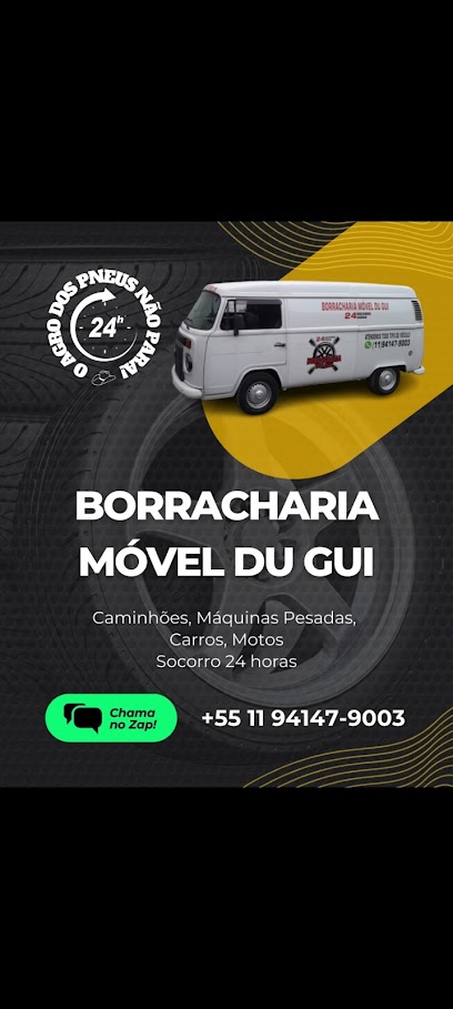 Imagem ilustrativa da empresa Borracharia Móvel Du Gui Socorro 24 Horas em Carapicuíba - SP