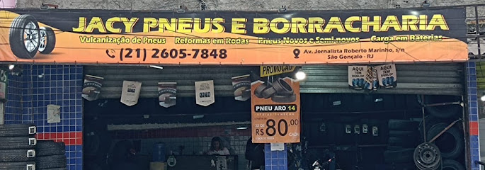 Imagem ilustrativa da empresa JACI PNEUS E BORRACHARIA 24 HORAS em São Gonçalo - RJ